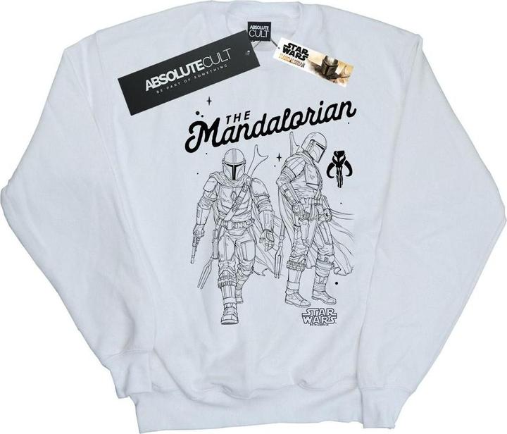 Immagine prodotto Star Wars The Mandalorian Hunter Profile Felpa Uomo (4XL)