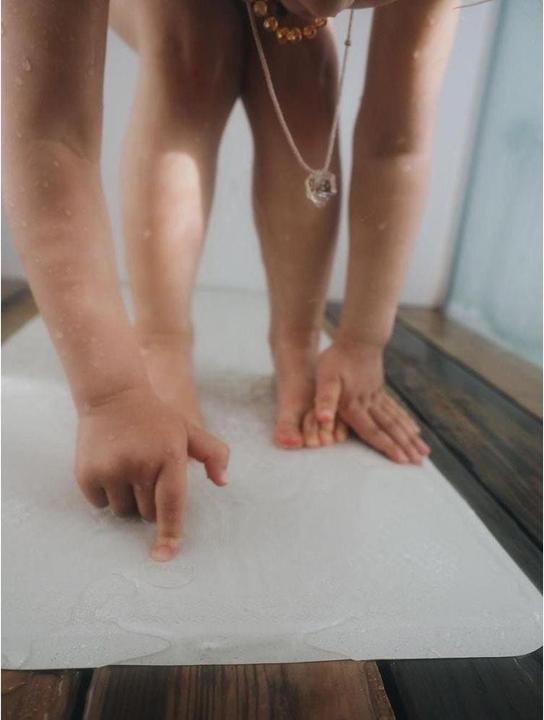 Produktbild Hevea Bath Mat gross Marble (75 x 34 cm)