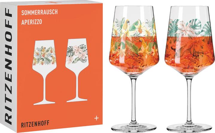 Ritzenhoff Sommerrausch Aperizzo 2er Set F23 (5.44 dl, 2x, Aperitifgläser)
