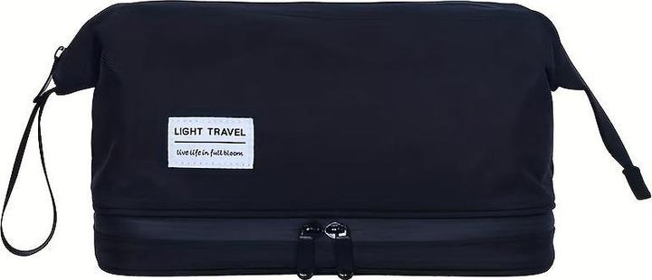 Actual product image Only-Bags.Store Large capacity travel toiletry bag with multiple compartments, for business trips and gifts