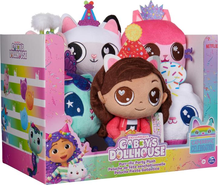 Gabby's Dollhouse Plush Celebration (Assortiert) (24.87 cm)