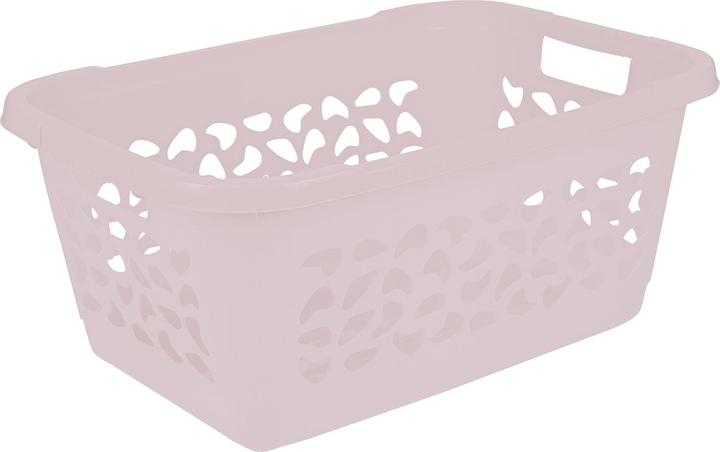 keeeper cesto per la biancheria "jost", larghezza: 650 mm, rosa nordico (52 l)