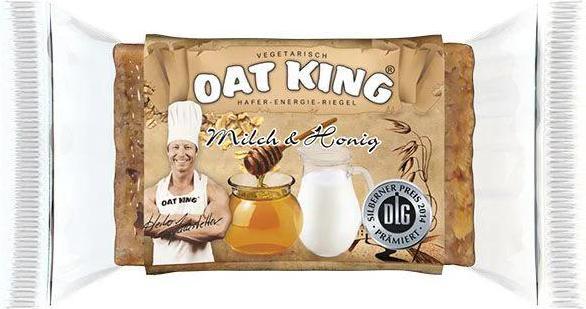 Image du produit Oat King Barre énergétique à l'avoine (Lait & miel, 1 pcs, 95 g)