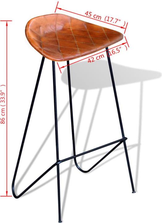 Produktbild vidaXL Barhocker