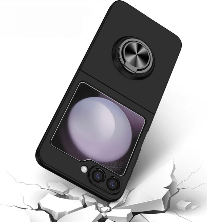 Produktbild Cover-Discount Galaxy Z Flip6 - 360-grad Schutzhülle mit Kickstand (Samsung Galaxy Z Flip6)