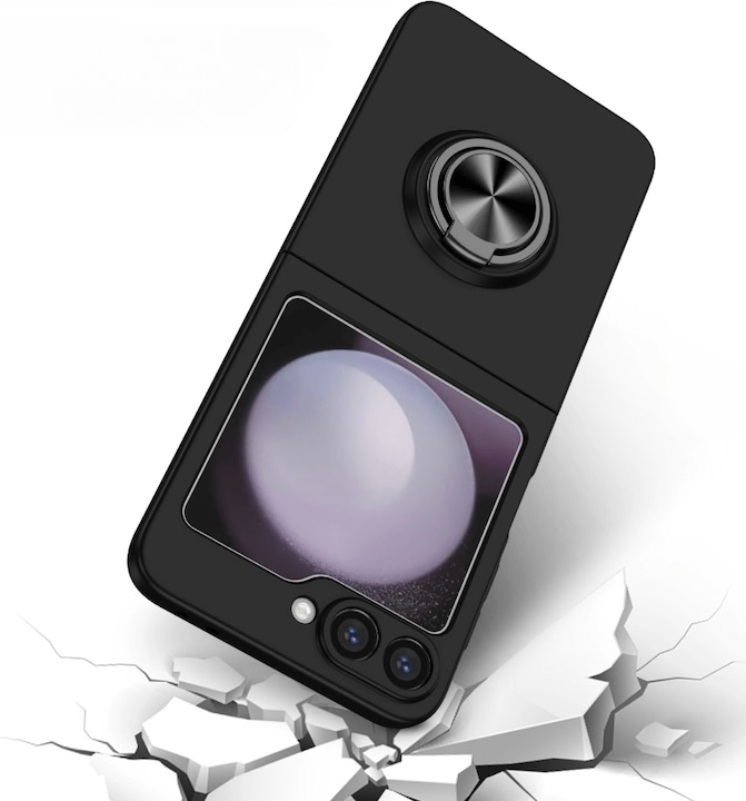 Image du produit Cover-Discount Galaxy Z Flip6 - Housse de protection à 360 degrés avec kickstand (Samsung Galaxy Z Flip6)
