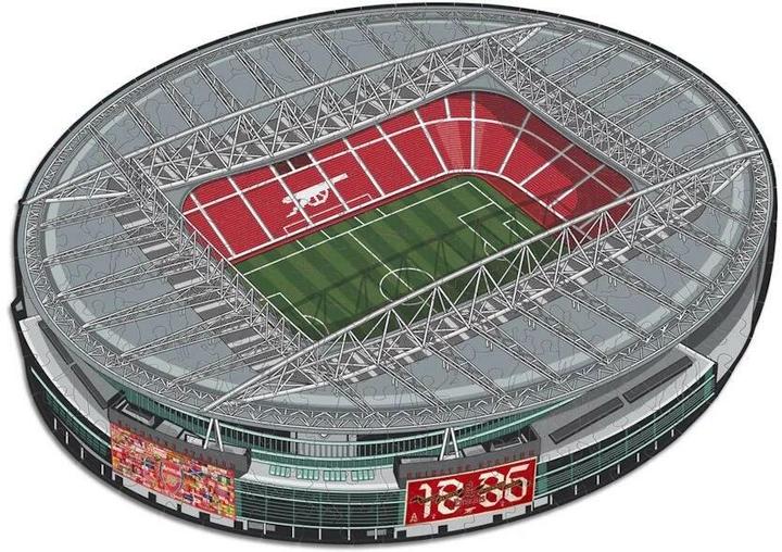 Produktbild Iconic Arsenal FC - Emirates Stadium - Holz Puzzle Grösse S (150 Teile) (150 Teile)