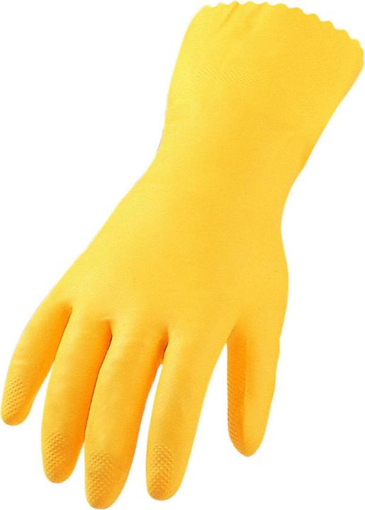 Asatex Chemical gloves size 8 yellow EN 388, EN 374 PPE category III (8)