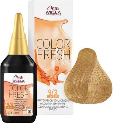 Image du produit Wella Color Fresh Acid (9/3 blond clair or blond clair)