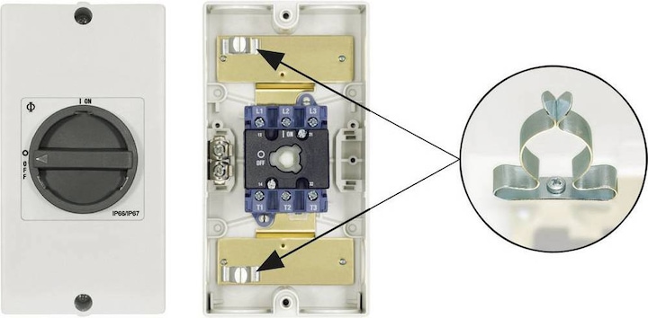 Actual product image Kraus & Naimer EMC repair switch KG 3 pole