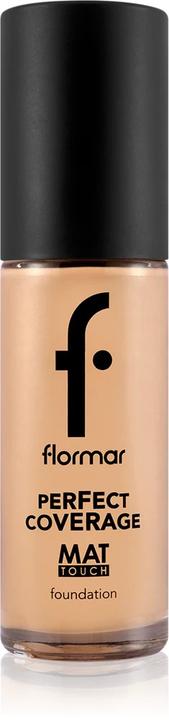 Produktbild Flormar Perfect Coverage Mat Touch Foundation - 303 Classic Beige, 30 ml