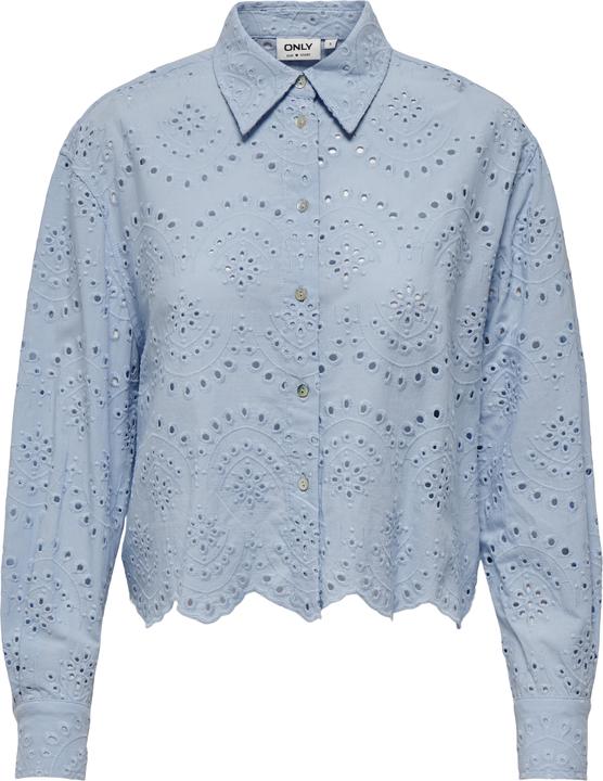 Image du produit Only Coupe décontractée Col chemise Manches avec bouton Épaule basse Chemise (S)