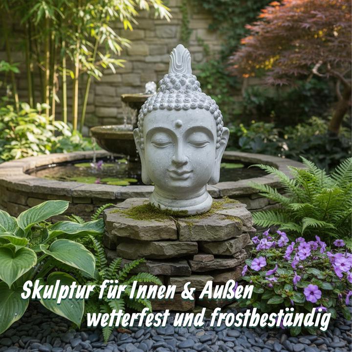 Produktbild Relaxdays Buddha-Kopf
