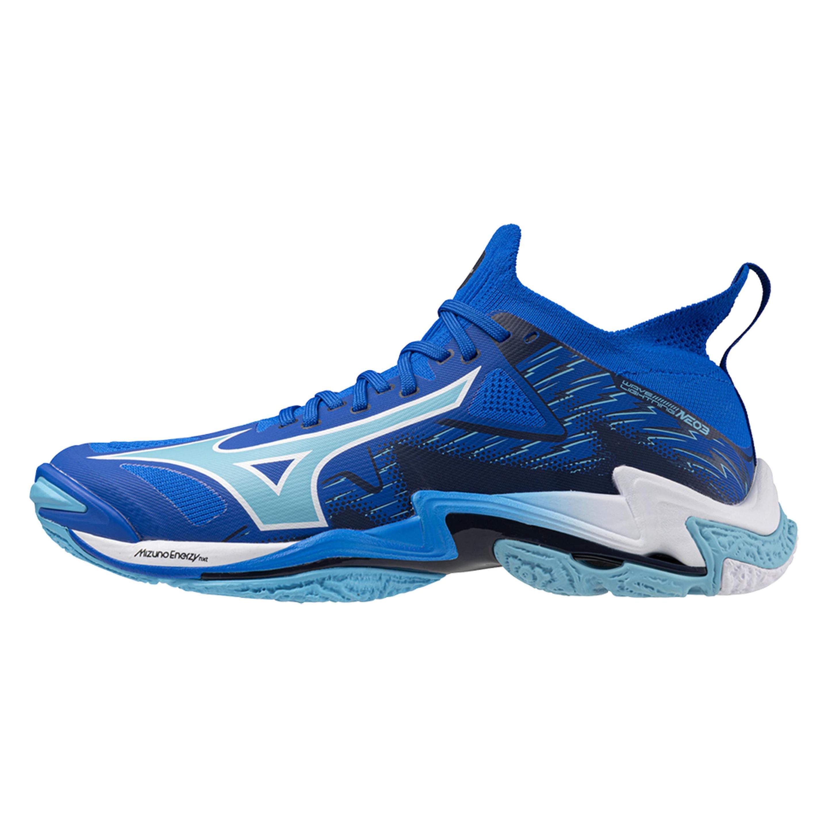 Mizuno, Unisex, Hallenschuhe, Wave Lightning Neo 3 (48.5), Blau