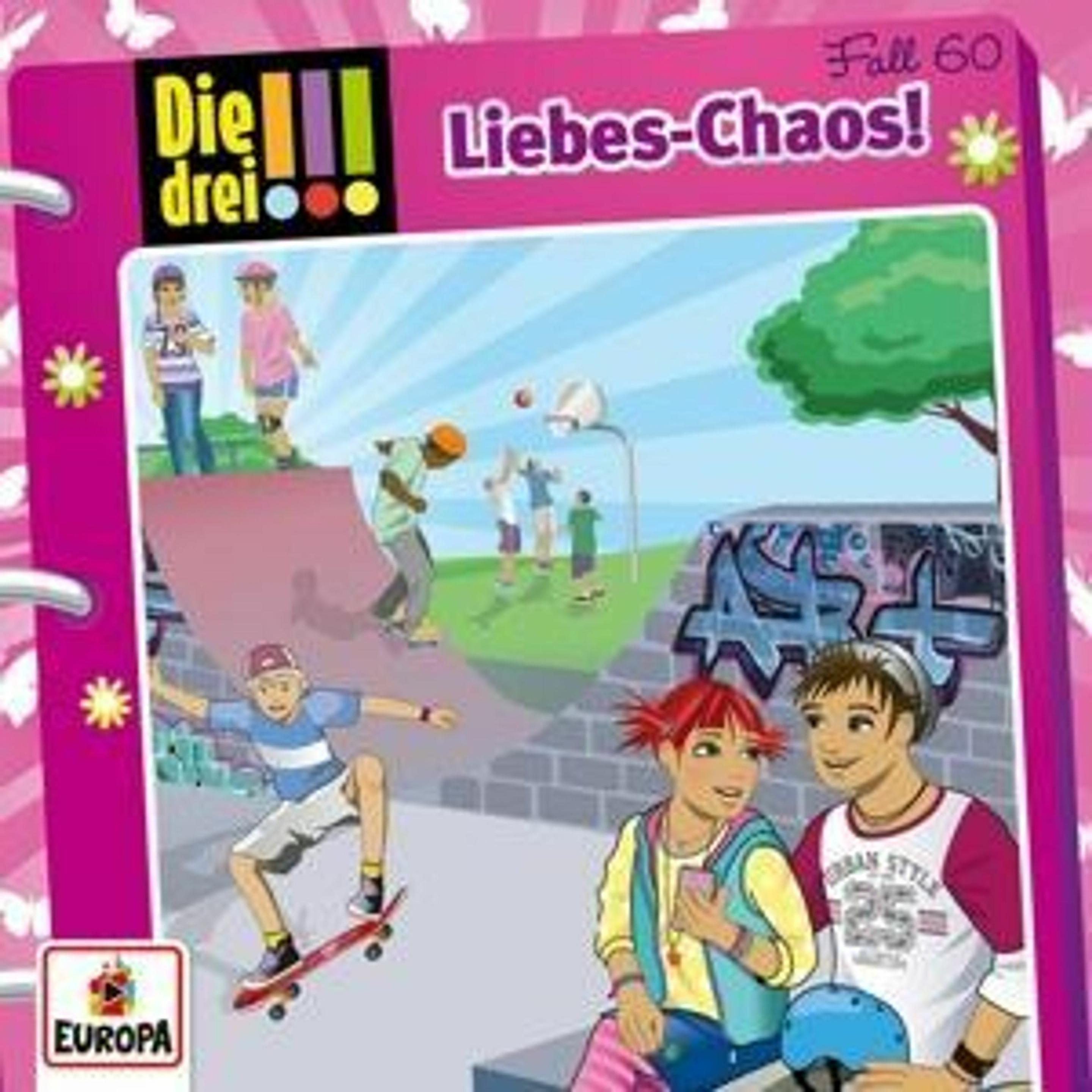 Die drei!!!.60 Liebes-Chaos,CD, Hörbücher