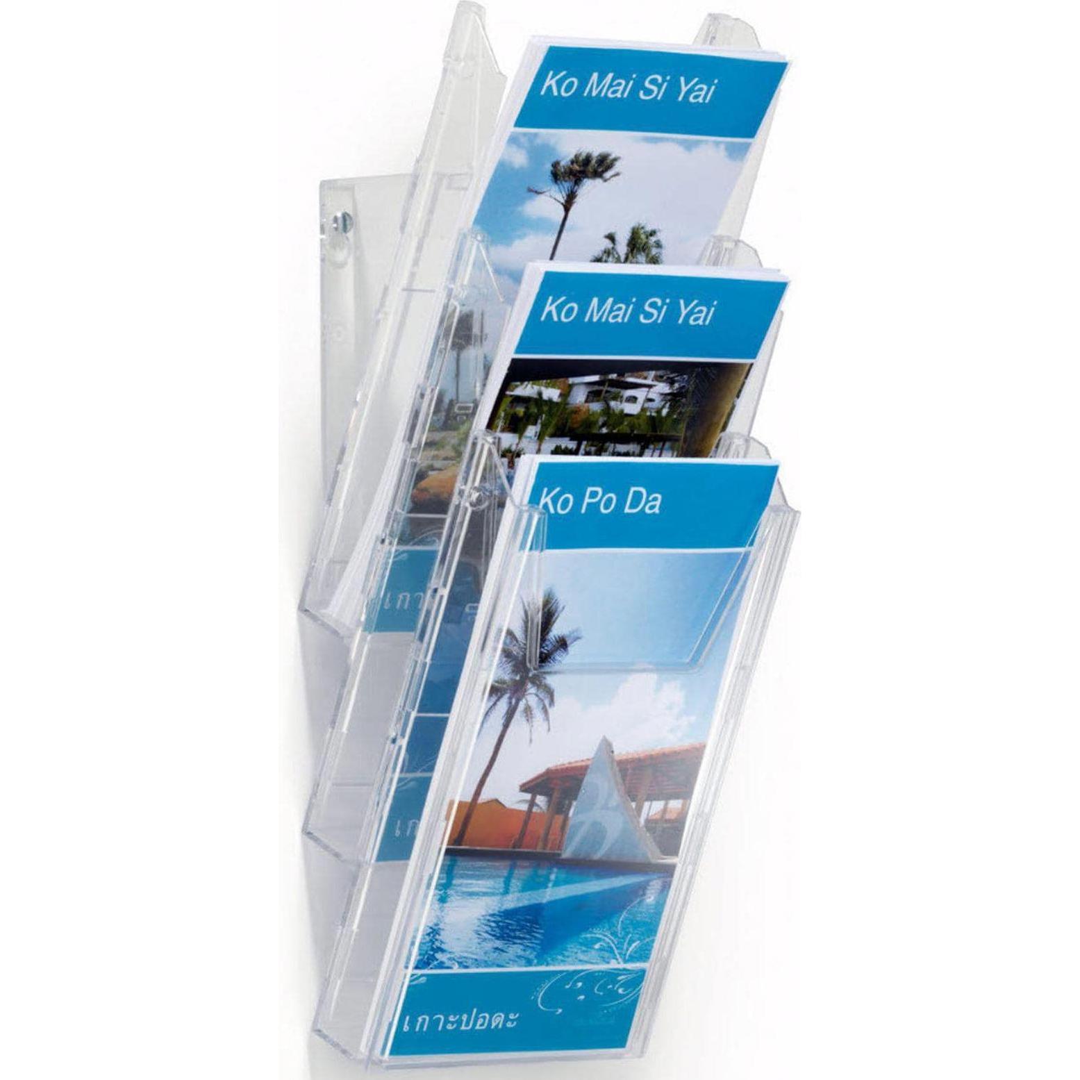 Durable, Prospektständer, Prospektständer Combiboxx 1/3 A4 Set L (A4)