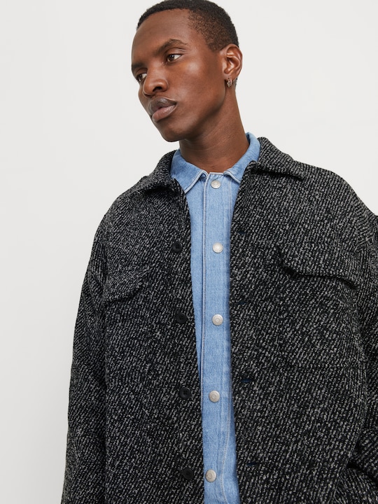 Produktbild Jack & Jones Jorwinter Twill Overshirt Ls Styd Aw24 (L)