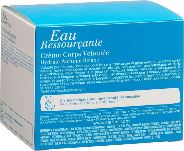 Image du produit Clarins Reichhaltige Körpercreme Eau Ressourante Corps Veloutée (Crème pour le corps, 200 ml)