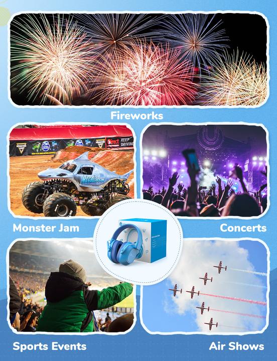 Image du produit Iclever Lärmschutz Kids (1 x)