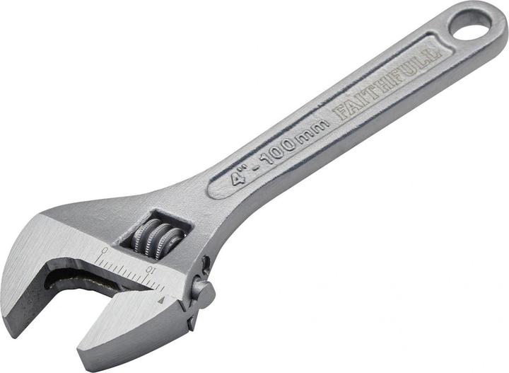 Actual product image Faithfull Chrome Adjustable Spanner