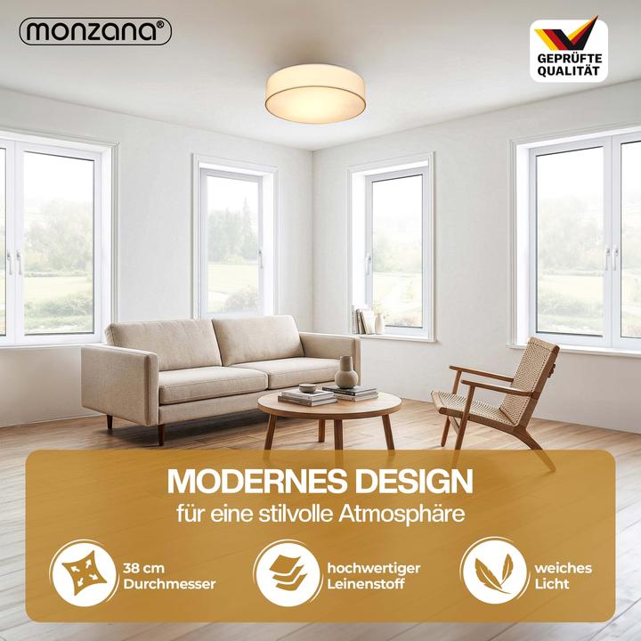 Produktbild Monzana Deckenlampe (E27)