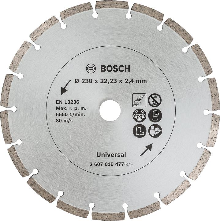Produktbild Bosch Zubehör Diamanttrennscheiben für Baumaterial, Ø 230 mm
