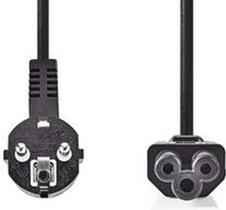Produktbild Nedis Netzkabel Schuk oder Stecker abgewinkelt - IEC-3 (2 m)