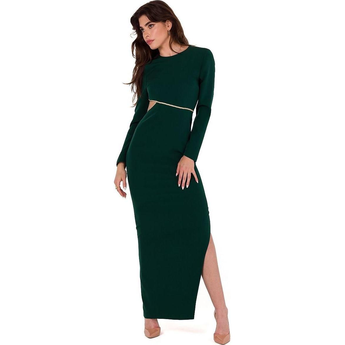 Makover, Damen, Kleider, Abendkleid, Grün, (XL)