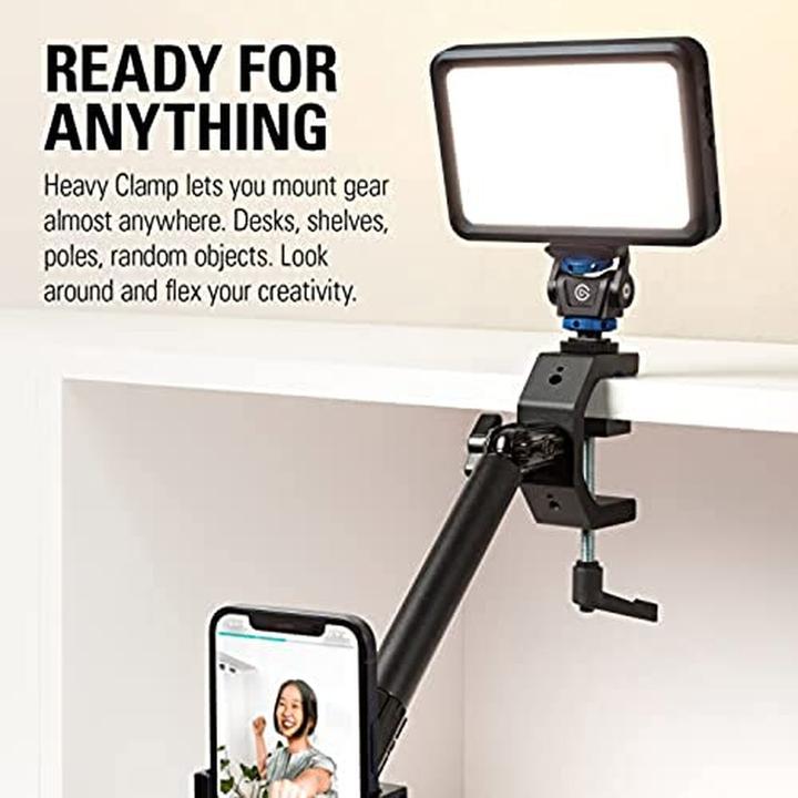 Immagine prodotto Elgato Morsetto pesante (Accessori video vari)