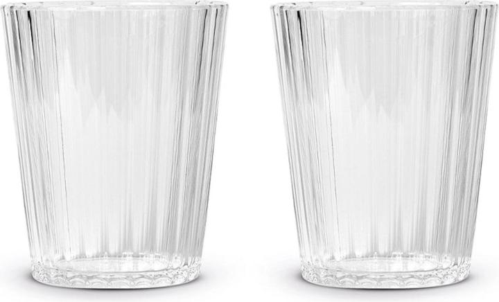 Easy Life Lot de 2 verres en acrylique 350ml, transparent (0.35 l, 2x)