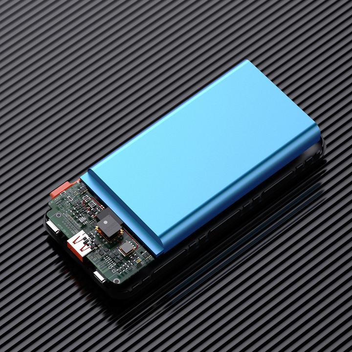 Image du produit Dudao K15Pro 20000mAh 22.5Watt 2x cable Black (20000 mAh, 22.50 W, 74 Wh)