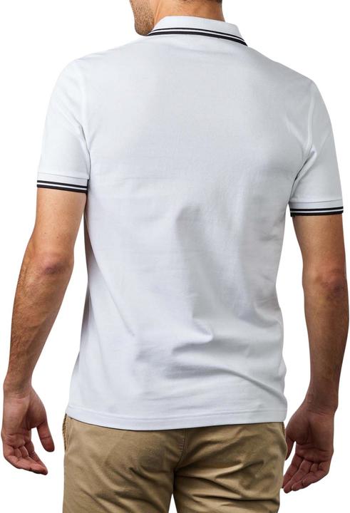 Image du produit Fred Perry Twin Tipped Polo Shirt white (L)