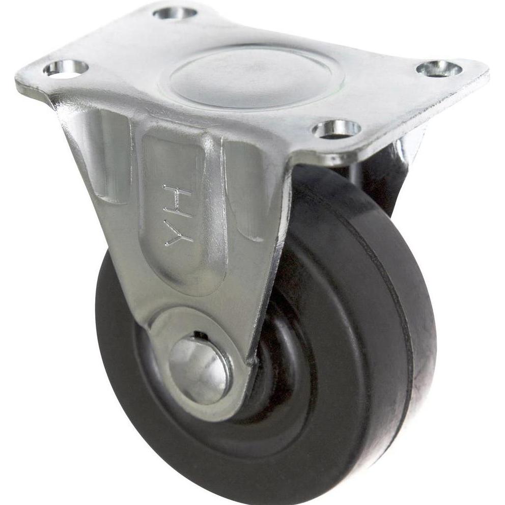 Thumbnail - Toolcraft, Möbelrollen, Bockrolle Gummi Anschraubplatte