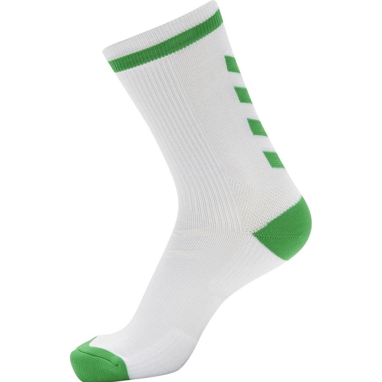 hummel, Herren, Sportsocken, Elite Indoor Sock Low (43 - 45), Weiss