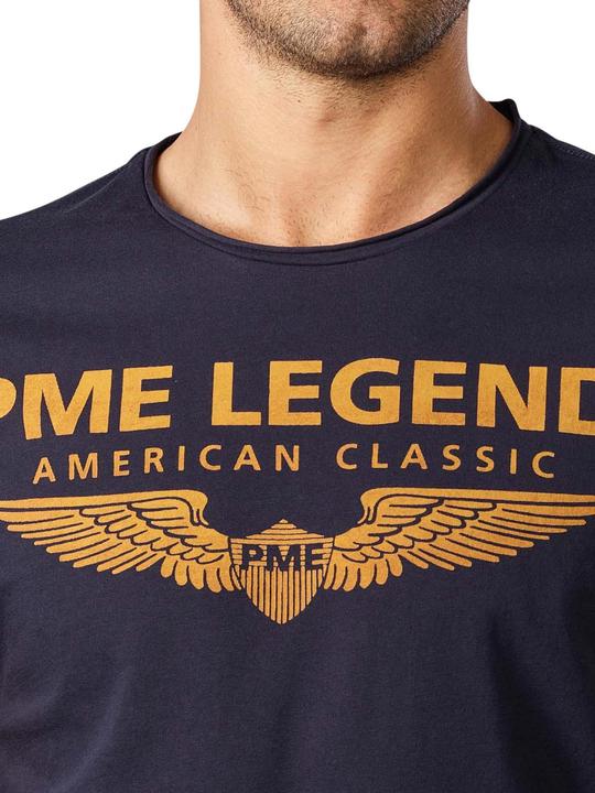 Actual product image Pme Legend T-Shirt Round Neck Printed sky captain (S)