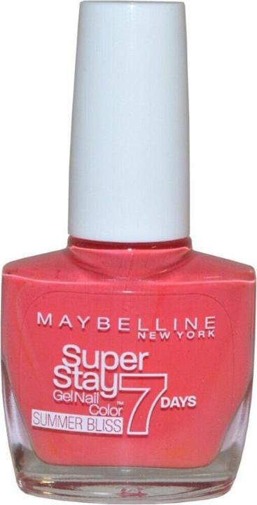 Produktbild Maybelline New York Maybelline SuperStay 7 Days Gel 872 Red Hot Getaway Nail Polish 10ml (Gel-Effekt Nagellack)