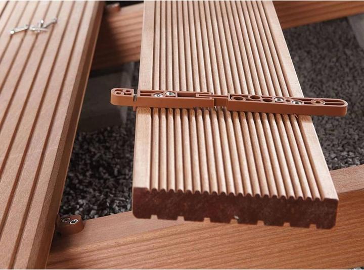 Productafbeelding wolfcraft 1 verbindingsset terrasplanken 700 stuks. (26 x 10 cm)