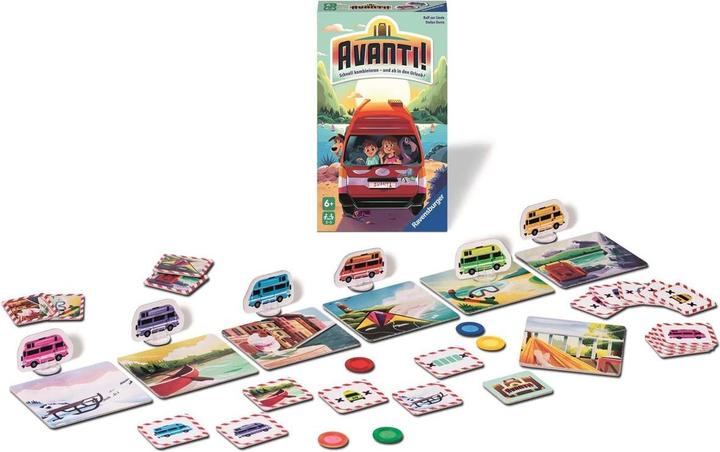Actual product image Ravensburger Avanti (French, German, Italian, 2 - 5 Players)