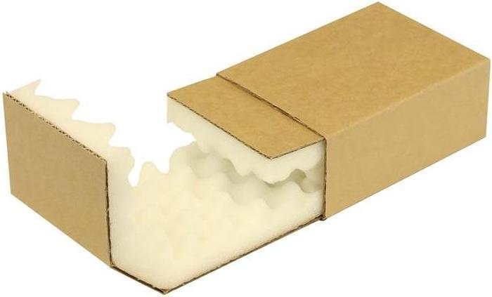 Produktbild Transpak Noppenschaumverpackung Masse 139x98x52mm Schaumhöhe 25mm braun (150 Stk.)