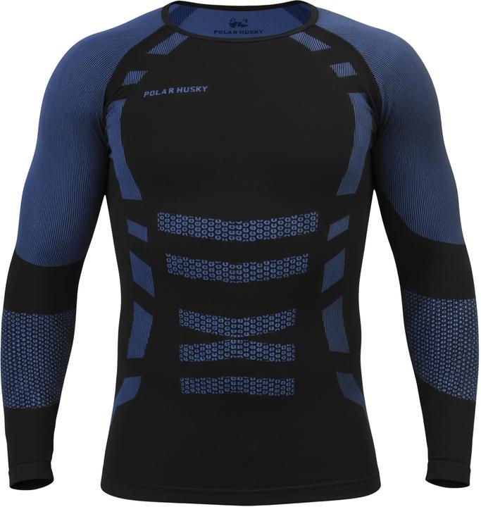 Produktbild Normani 2 x Thermooberteil Langarm Shirt Skiunterwäsche für Herren - 9874 (52, 54, L, XL)