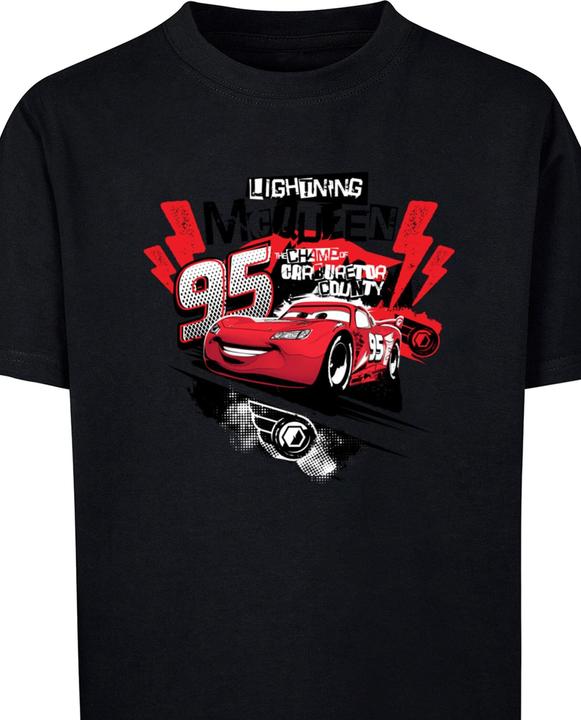 Produktbild Absolute Cult Kids Cars - Lightning McQueen Collage T-Shirt - 133307 (158, 164)
