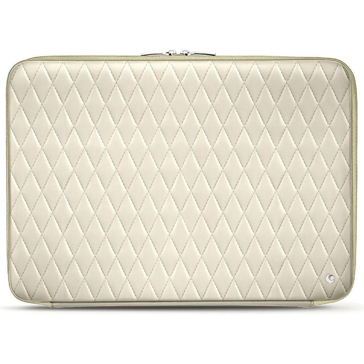 Noreve Lederhülle, Notebooktasche, Weiss