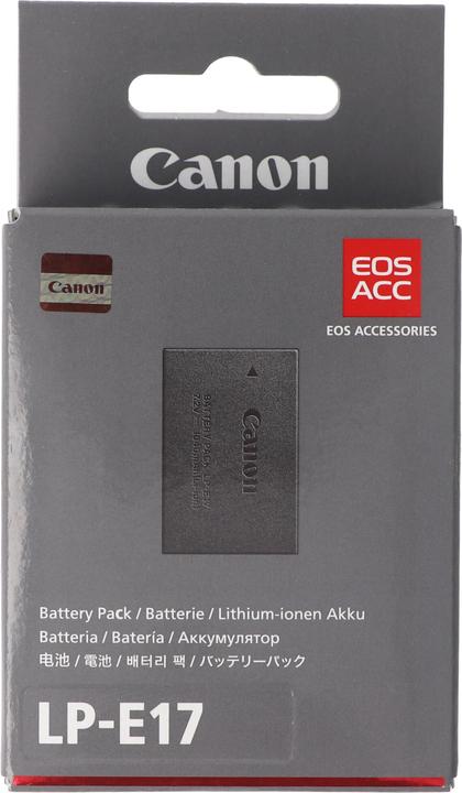 Produktbild Canon Akku LP-E17, BG-E18, EOS M3, EOS M5, EOS 250D, EOS 760D (Kamera Akku)
