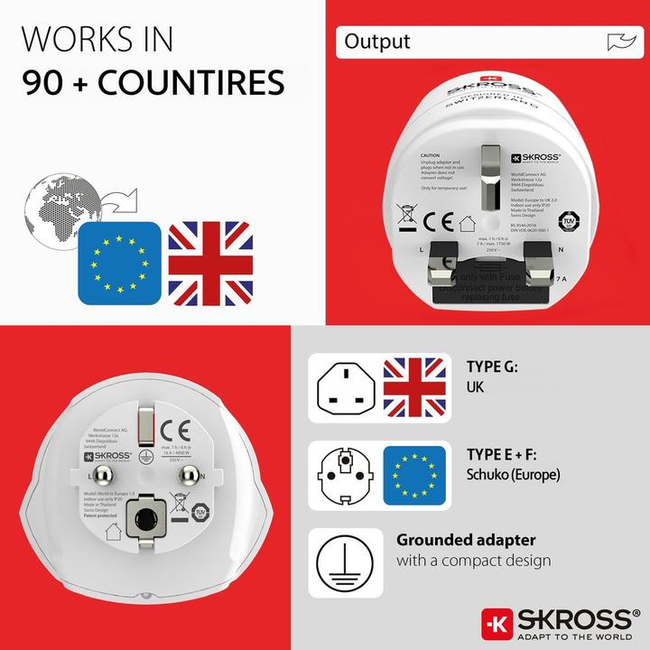 Image du produit Skross World to UK