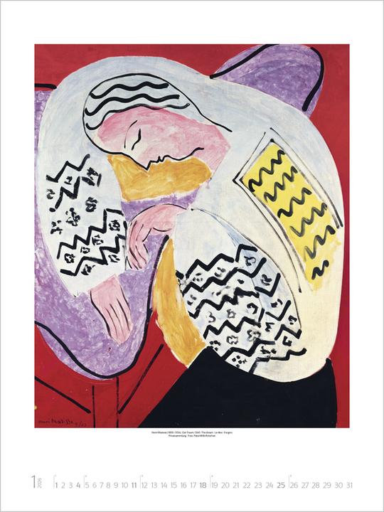 Produktbild Matisse 2026 (48 x 64 cm)