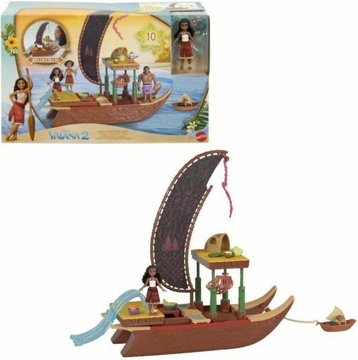 Image du produit Disney Princess Vaiana 2 - Le canoë de l'aventure de Vaiana