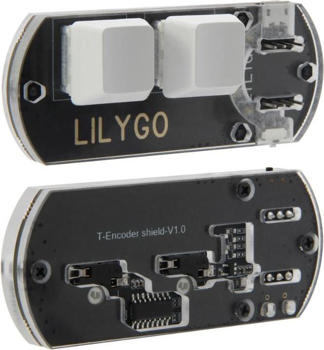 Actual product image Lilygo T-Encoder Shield V1.0 2-Key Macro Pad