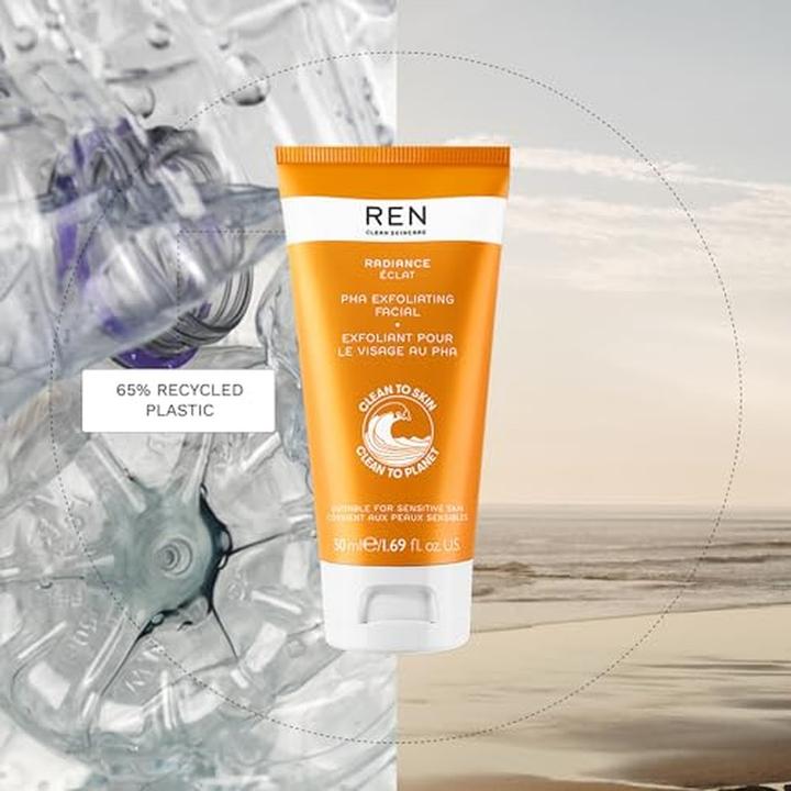 Actual product image Ren Radiance PHA Exfoliating Facial 50 ml (Cleansing scrub, 50 ml)