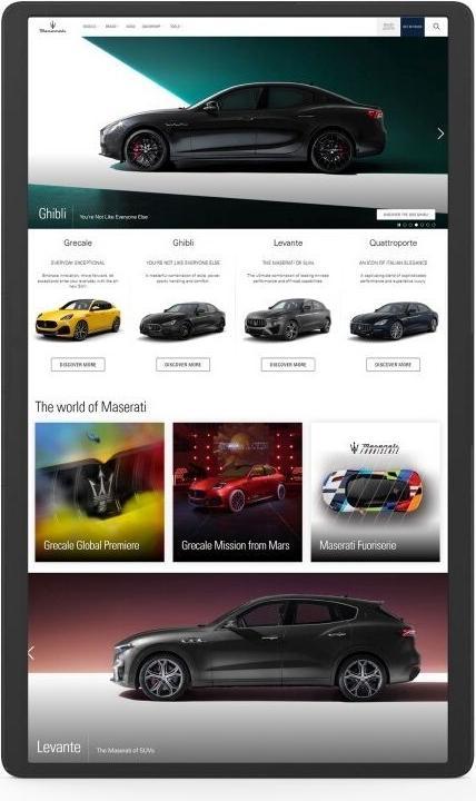 Actual product image Allnet High Performance Display 61,00cm (24"), Android 12, RK3588, HDMI In, colour black (24", 32 GB, Black)