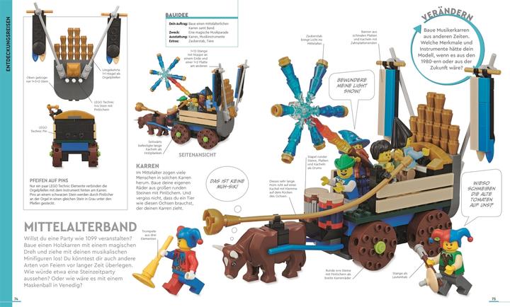 Actual product image Das neue Lego Ideen Buch (German, Tori Kosara, Juliaua, Catherine Saunders, Simon Hugo, 2023)